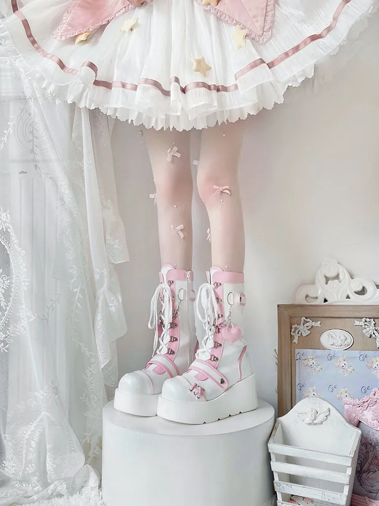 Lolita Cute Sweet Cool Knight Boots