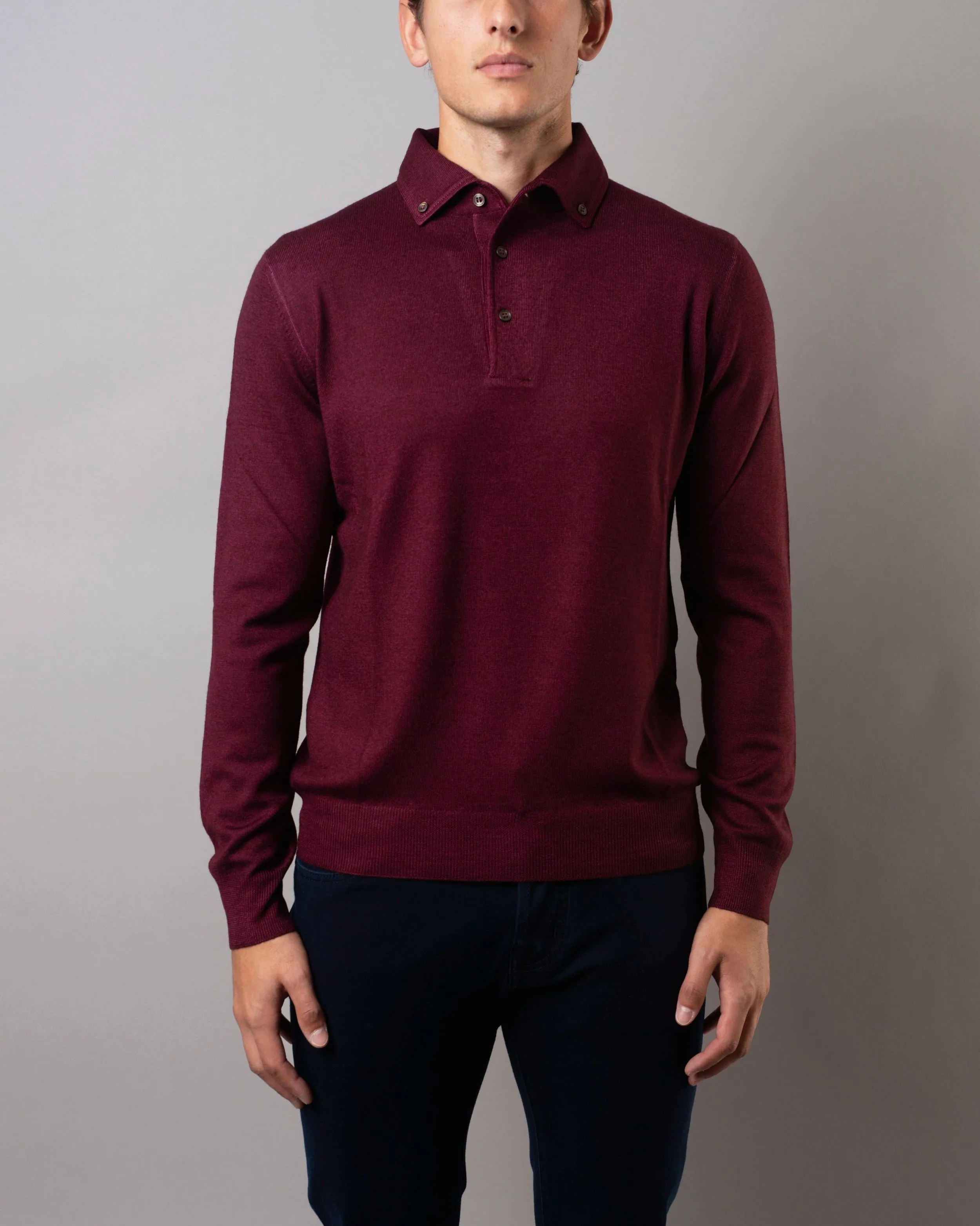 Long Sleeve Polo