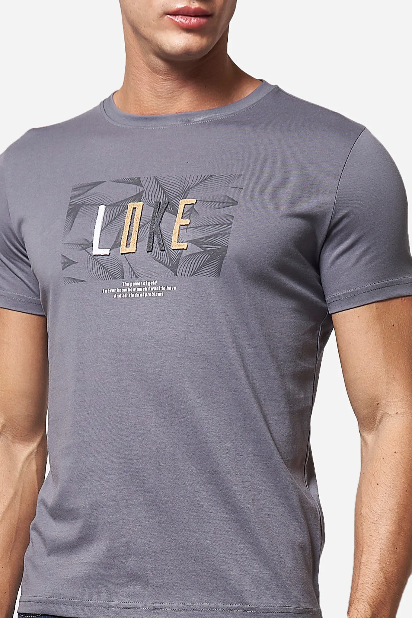 LOVE ON THE GRAPH MENS TSHIRT