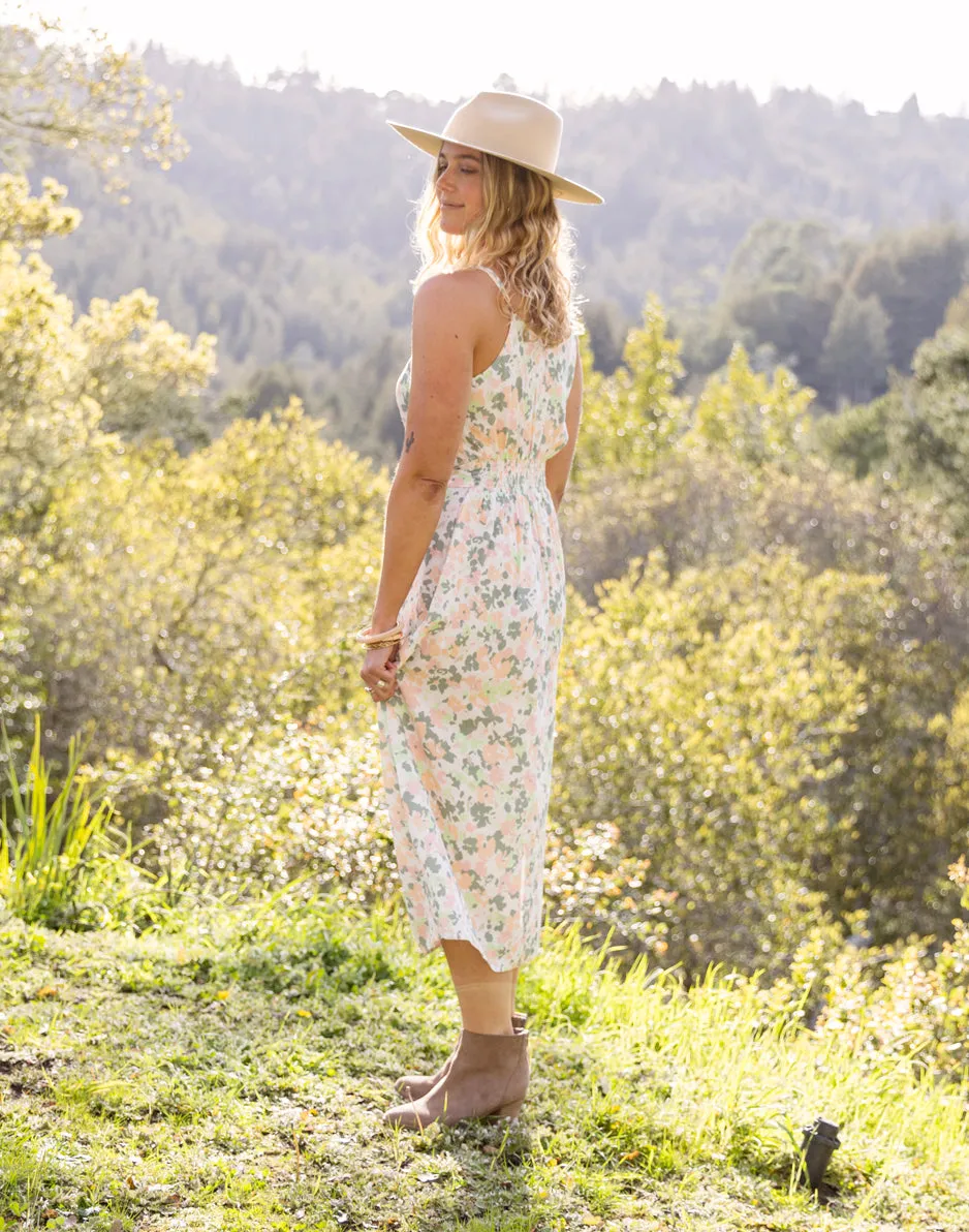 Macy Dress: Cloud Wildflower