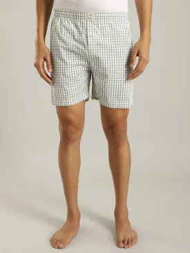 Men Checked Cotton Boxer