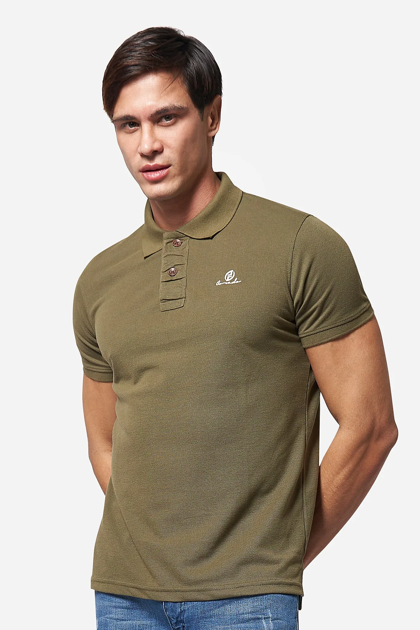 MEN'S POLO TSHIRT CORADO CLASSIC BUTTON