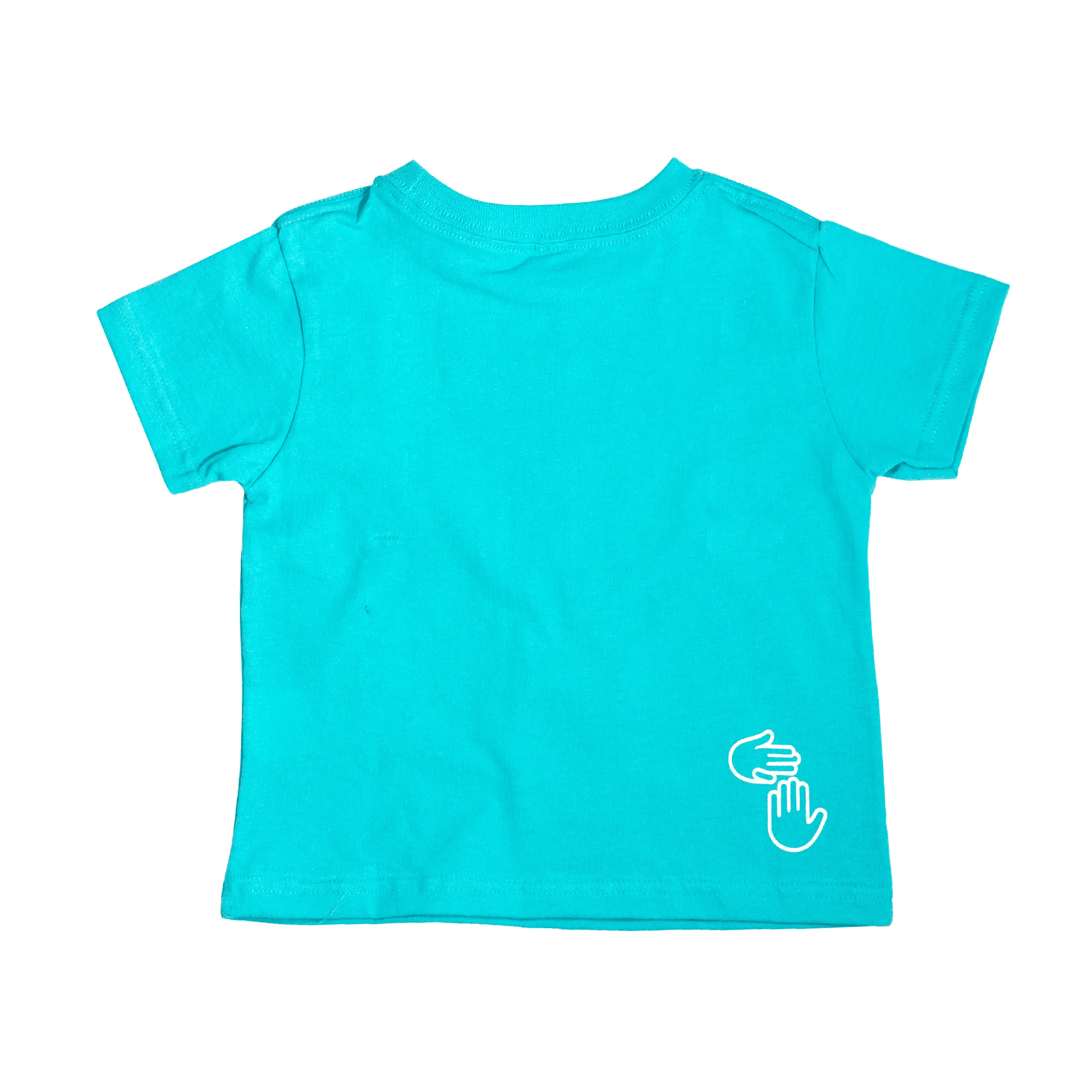 Michigan Hands Toddler Tee (Leland Blue)