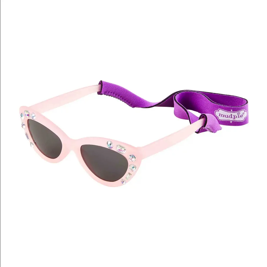 Mudpie Rhinestone Toddler Sunglass Set