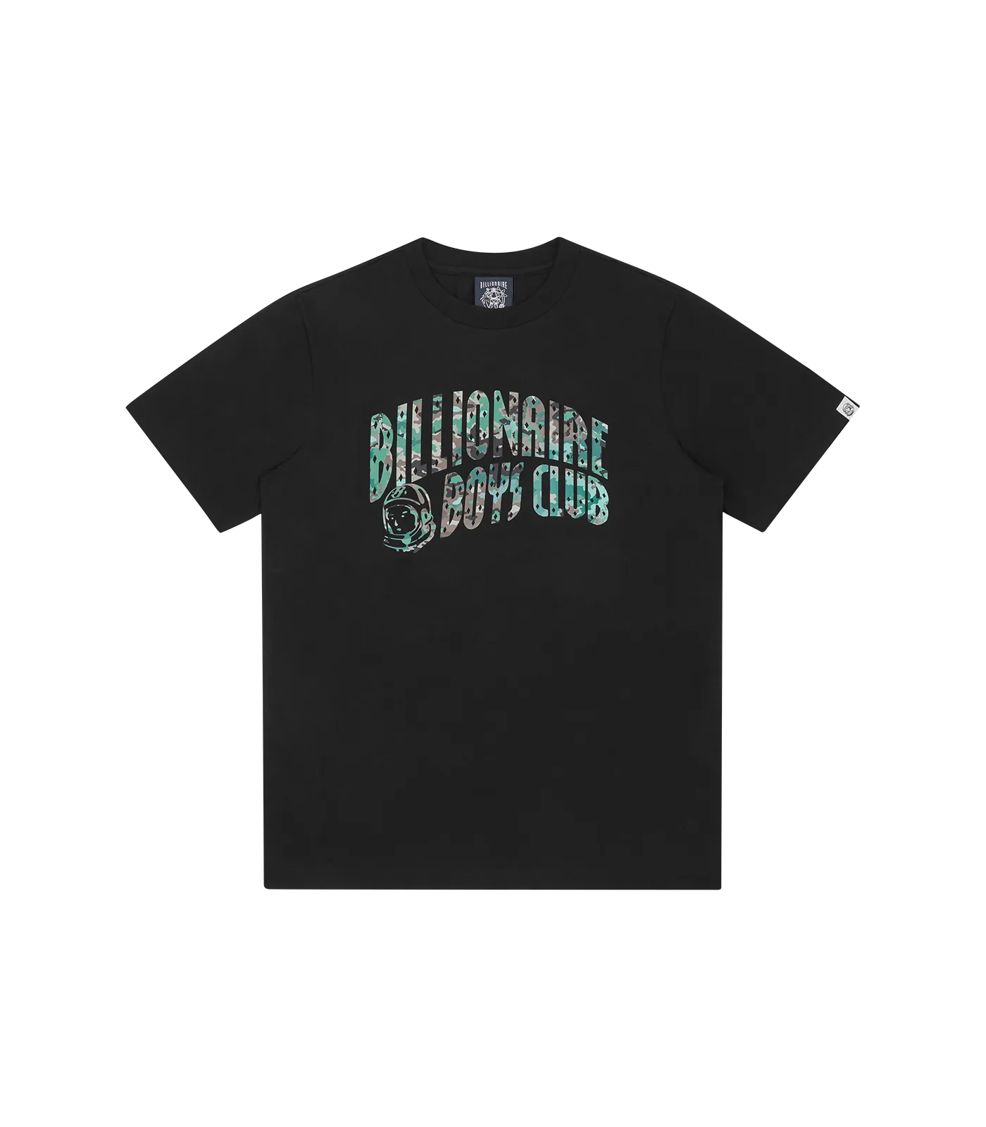 NOTHING CAMO ARCH LOGO T-SHIRT - BLACK