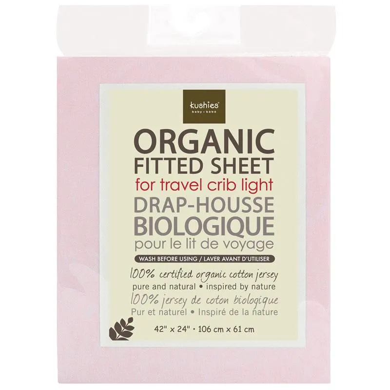 Organic Jersey | Travel Lite Crib Sheet