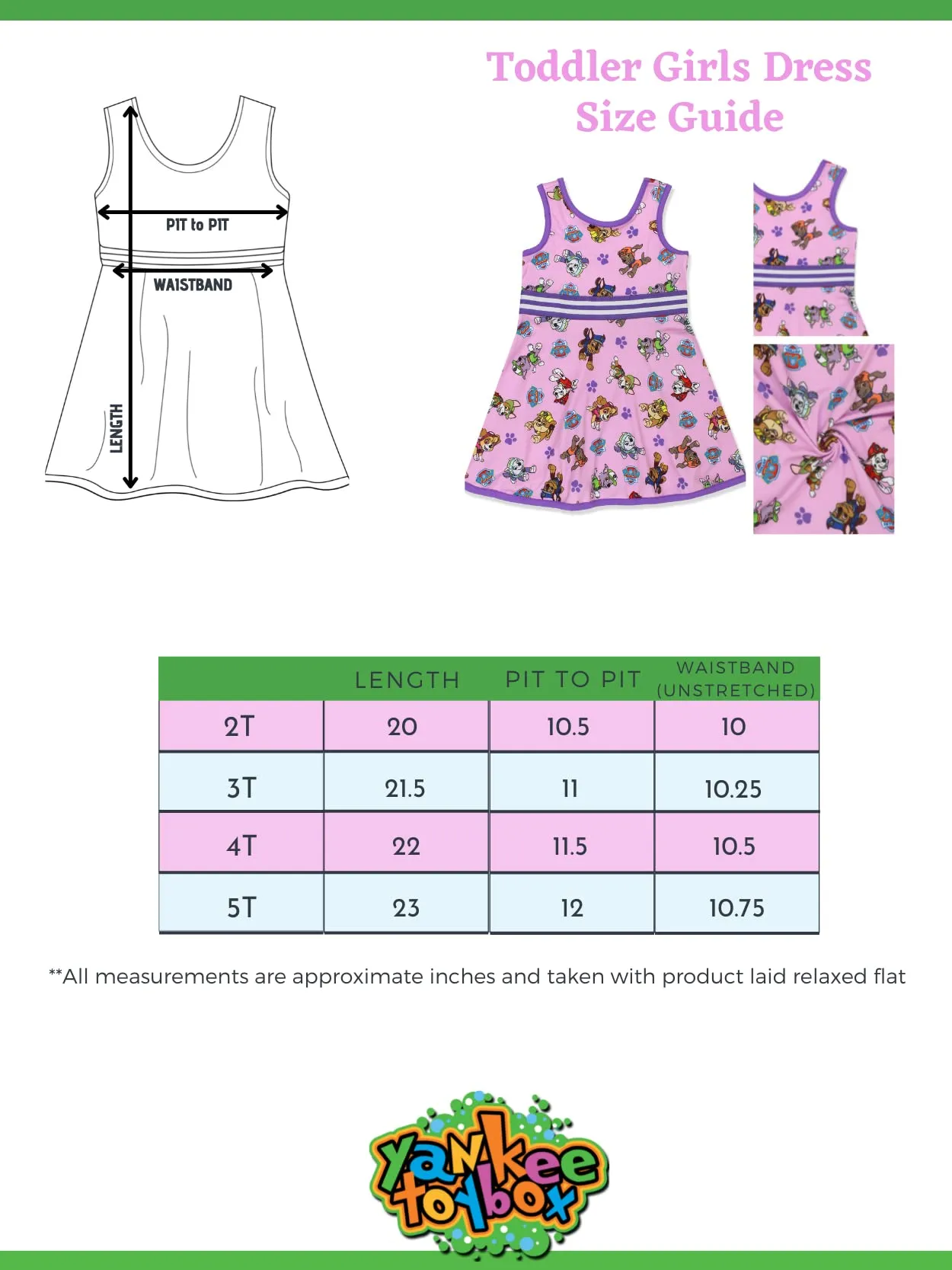 Paw Patrol Toddler Girls Fit and Flare Ultra Soft Dress