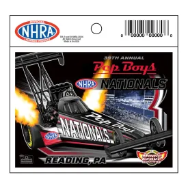 Pep Boys NHRA Nationals Event Decal