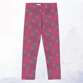 Pink and Grey Kid's Leggings Play Fashion