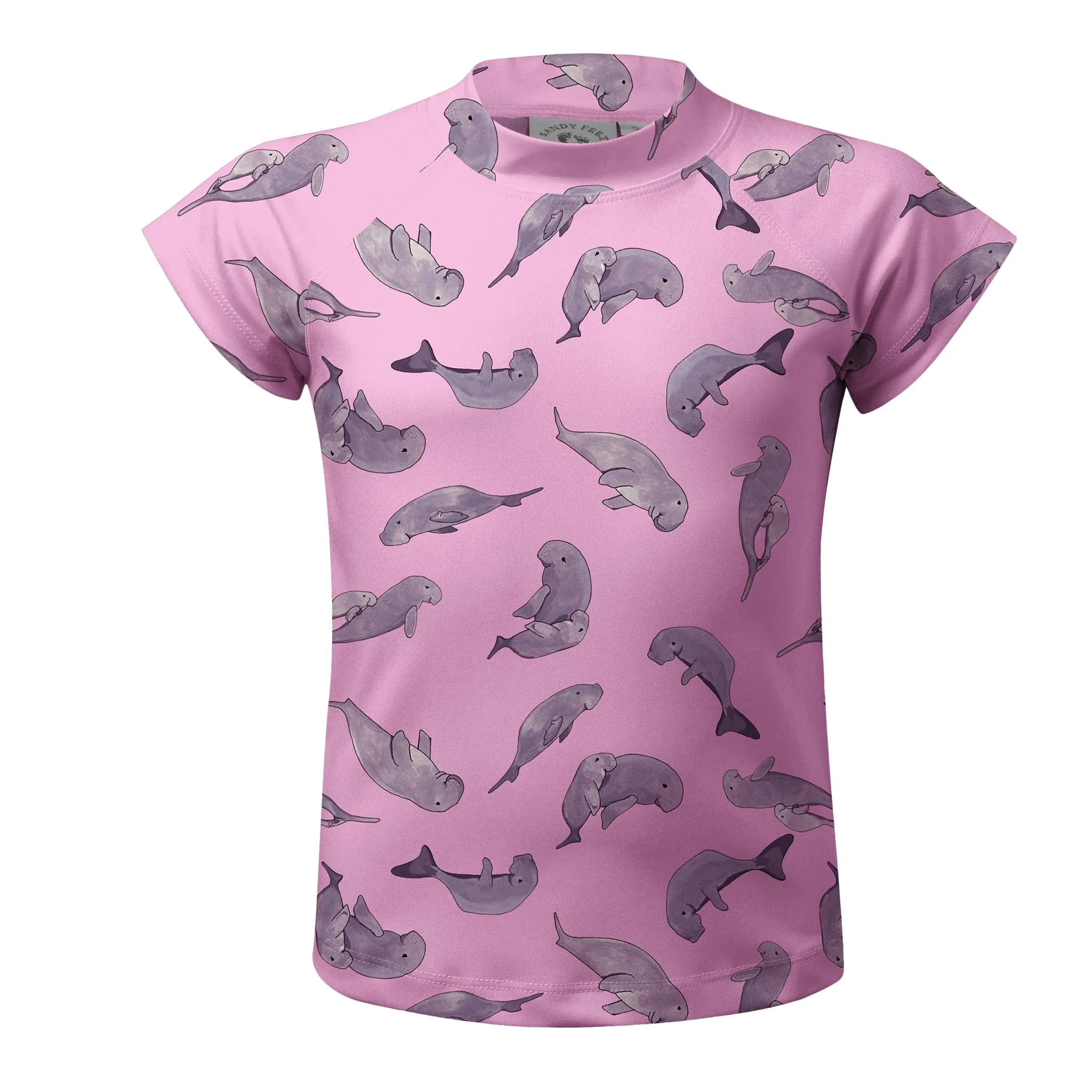 Pink Dugong Short Sleeve Rashie