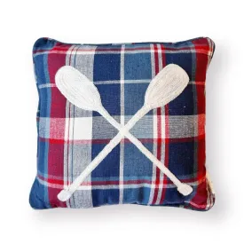 Plaid Ores Decorative Pillow