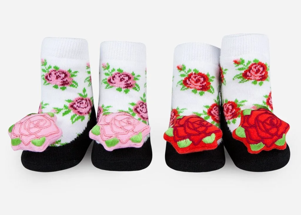 Rose Rattle Socks