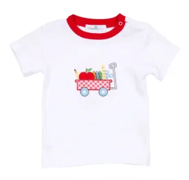 School Wagon Toddler T-Shirt Red