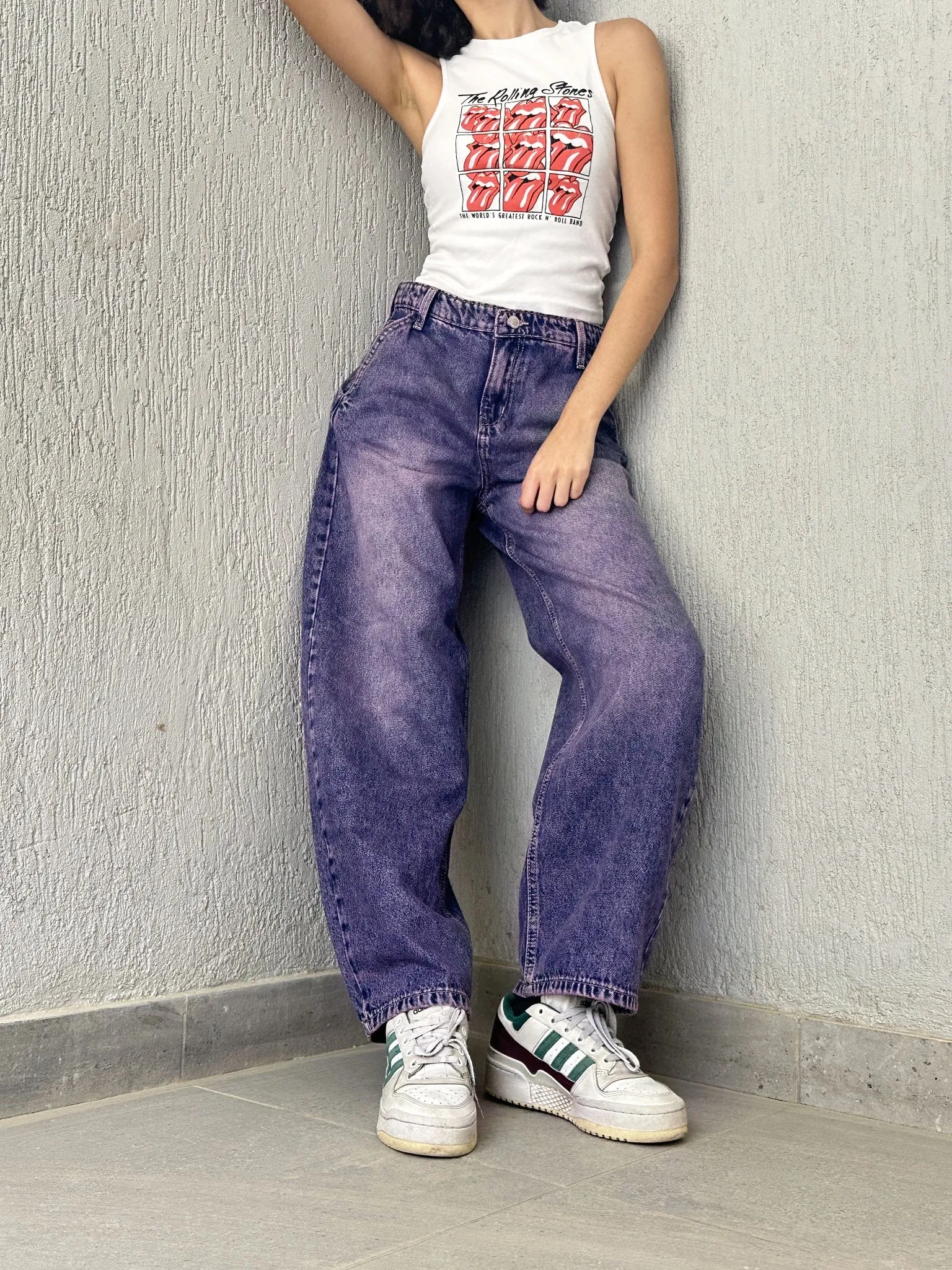 Skater - Vintage Pink Jeans.