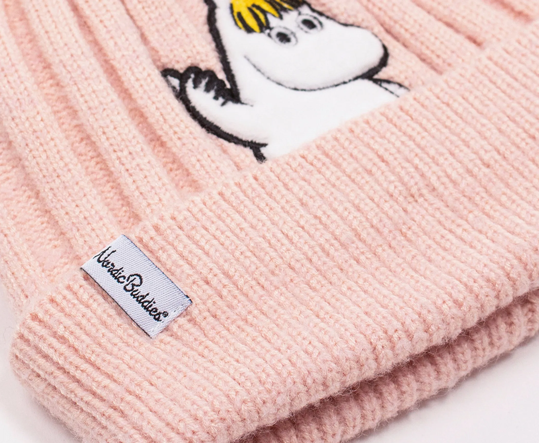 Snorkmaiden Winter Beanie Kids - Light Pink