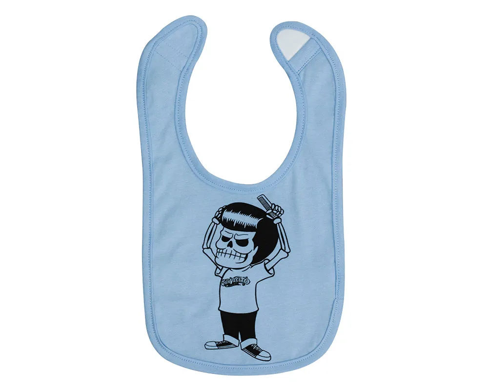 Suavecito Mascot Bib - Blue