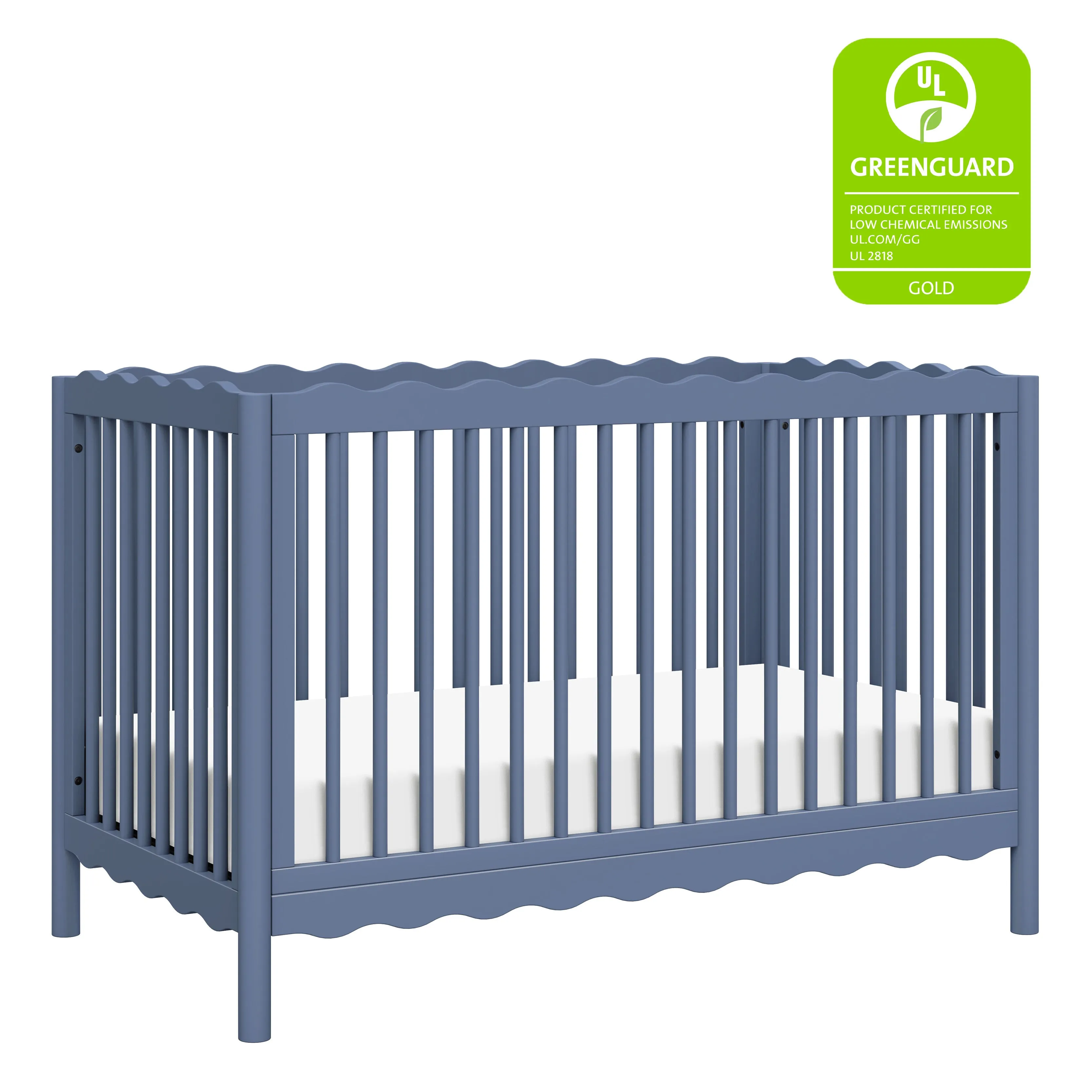 Swell 4-in-1 Convertible Crib with Toddler Bed Conversion Kit