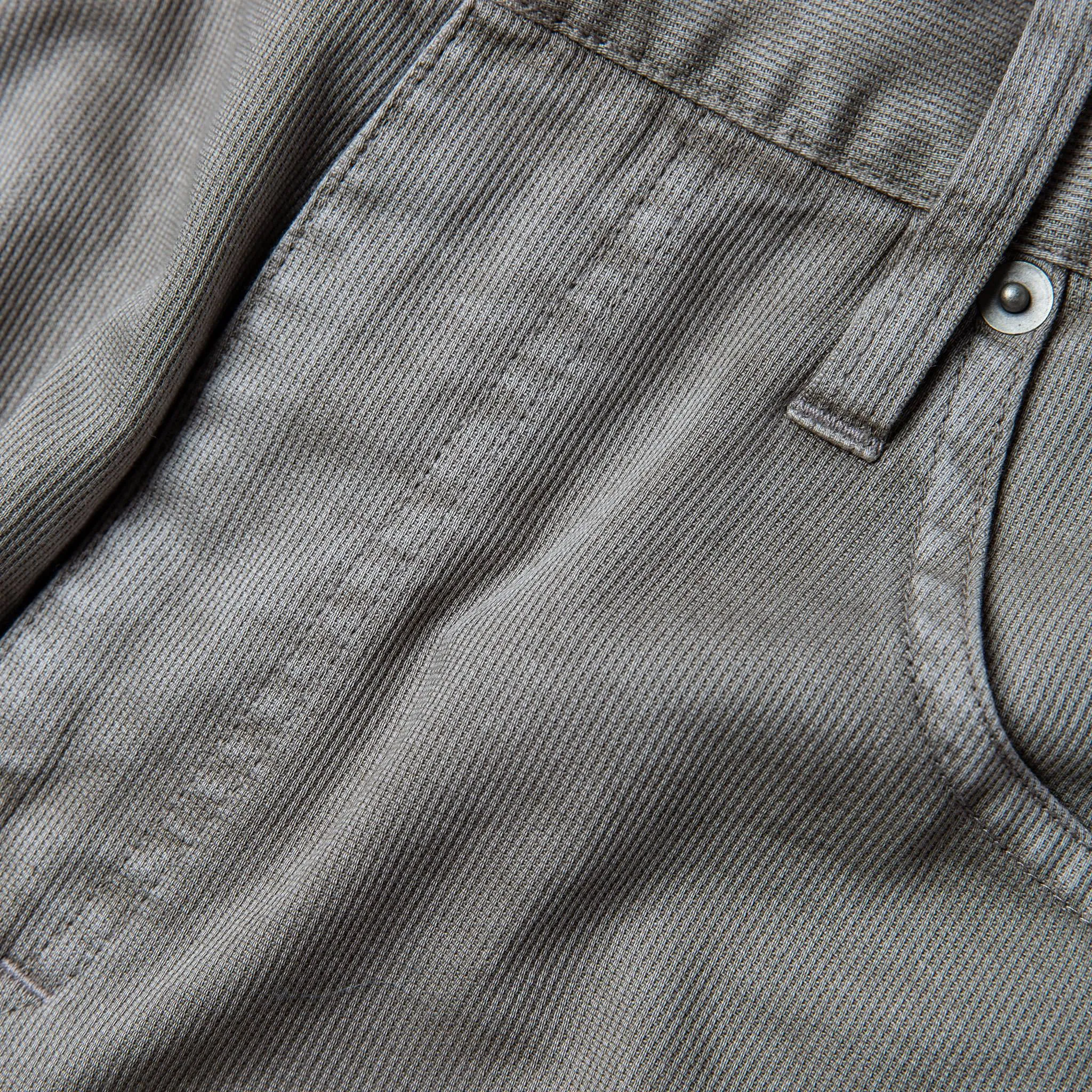 The Democratic All Day Pant in Aluminum Bedford Cord