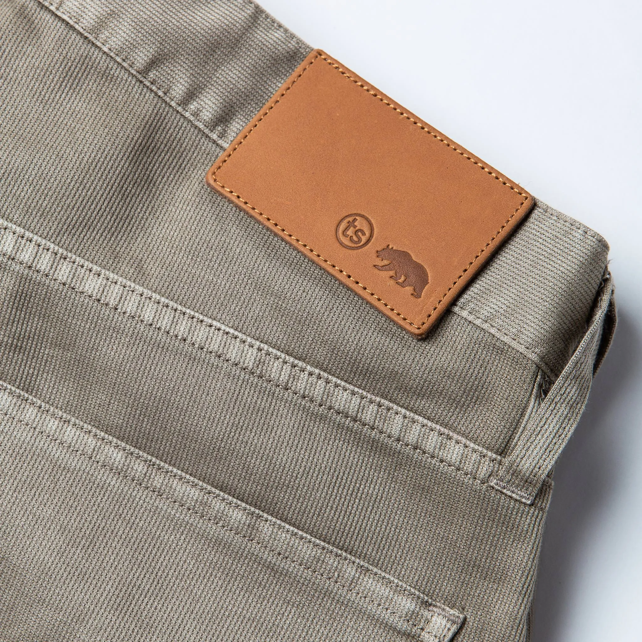 The Democratic All Day Pant in Aluminum Bedford Cord