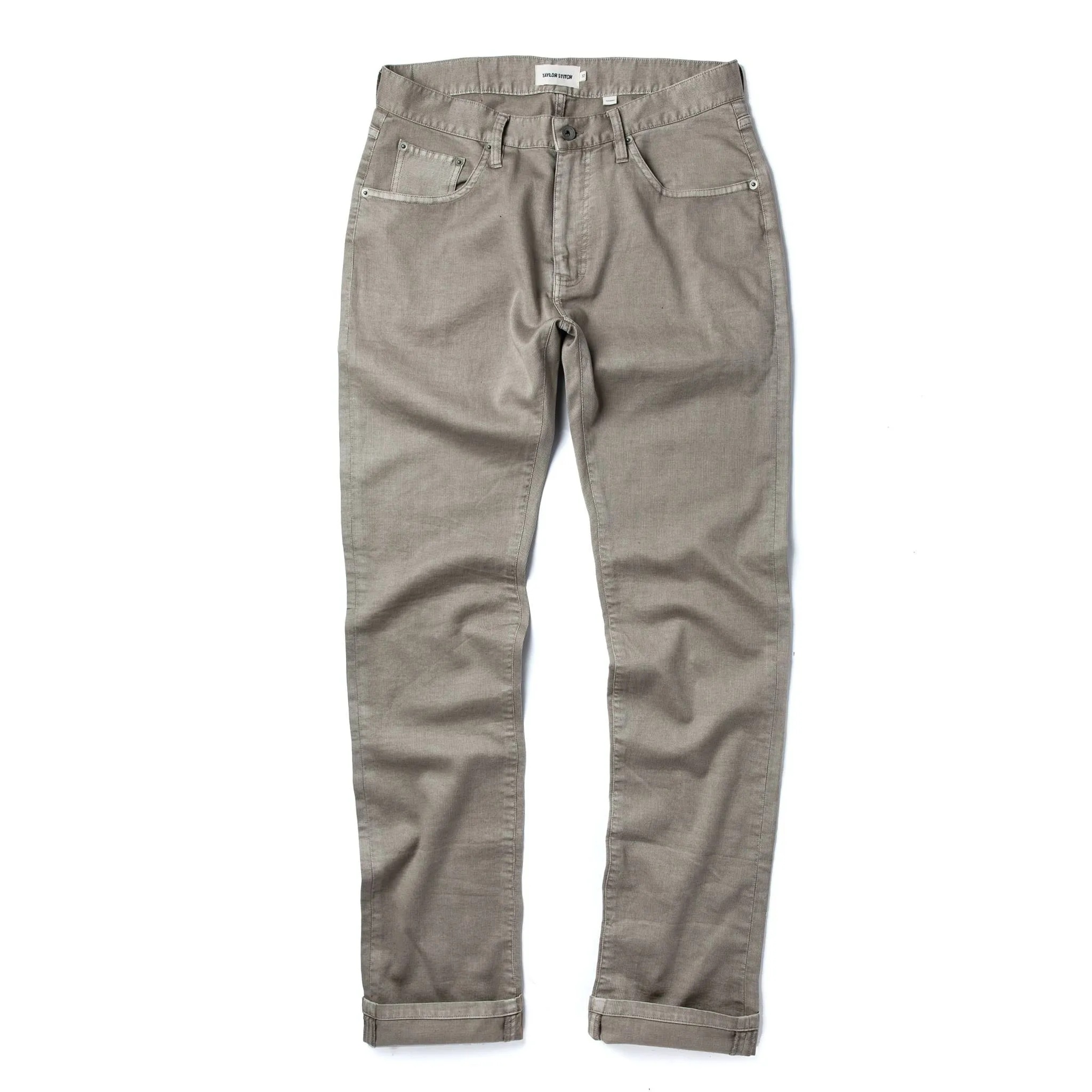 The Democratic All Day Pant in Aluminum Bedford Cord