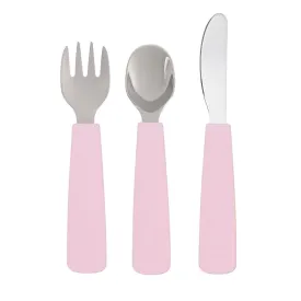 Toddler Feedie® Cutlery Set - Powder Pink