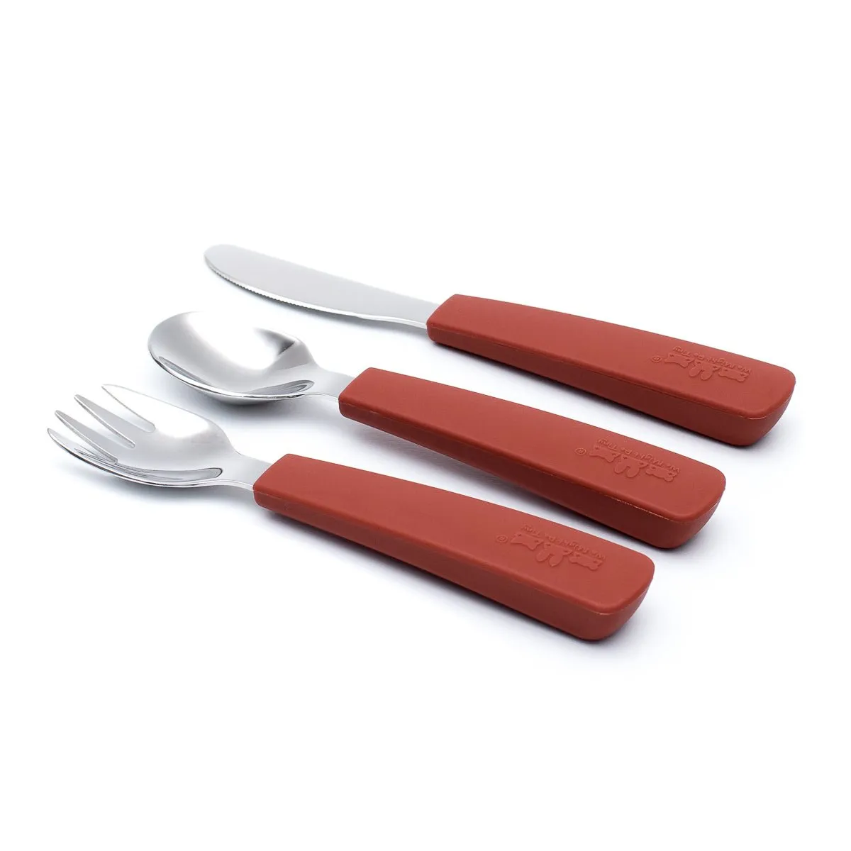 Toddler Feedie® Cutlery Set - Rust