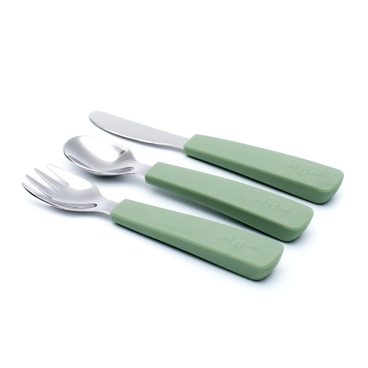 Toddler Feedie® Cutlery Set - Sage