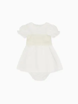 White Vega Ceremony Baby Girl Set