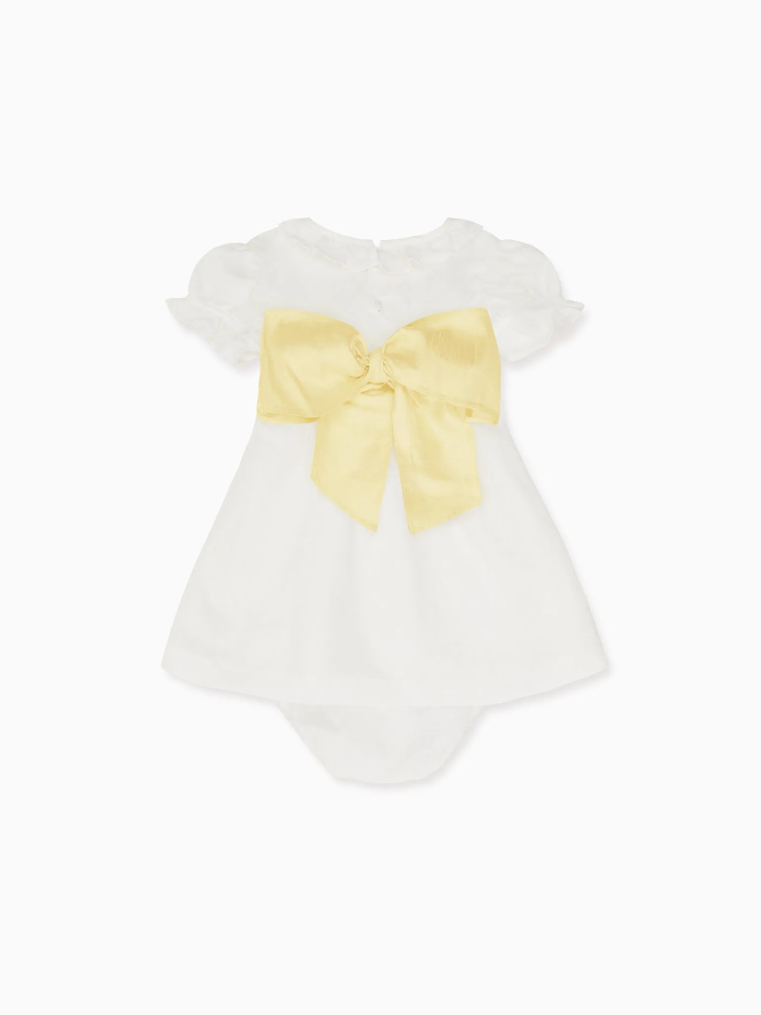 White Vega Ceremony Baby Girl Set