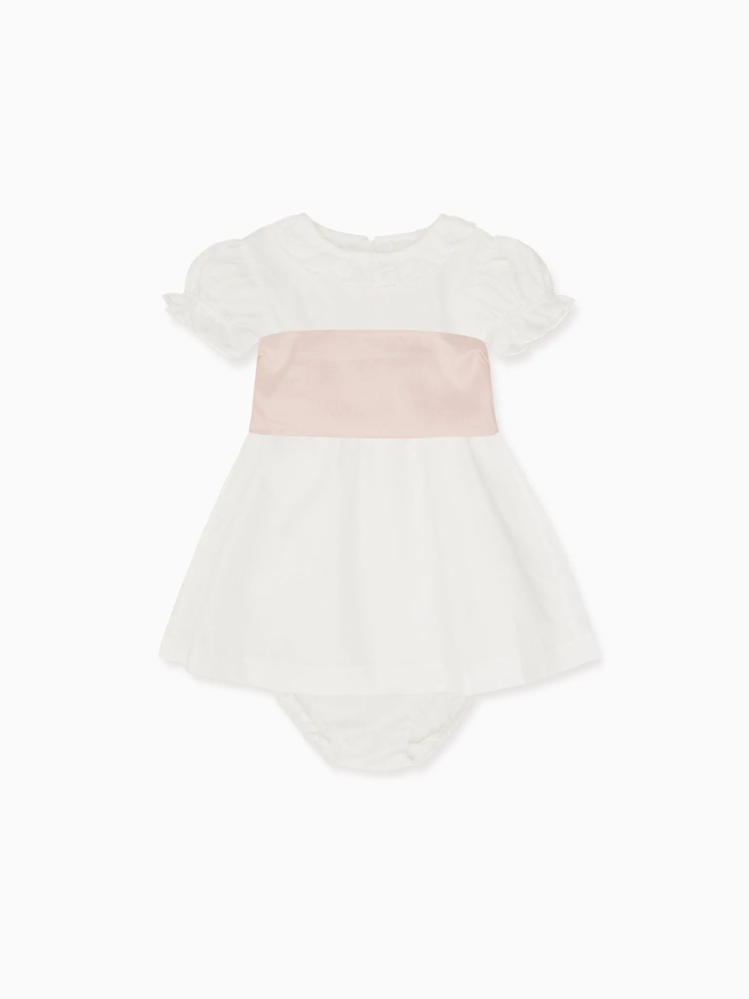 White Vega Ceremony Baby Girl Set