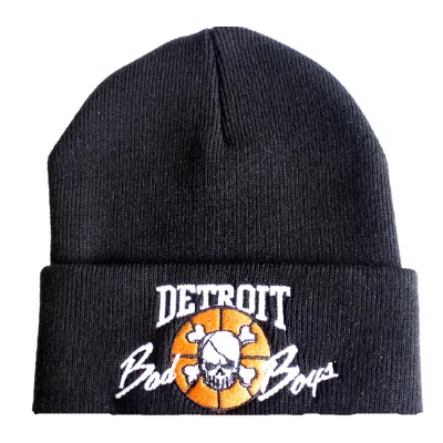 Wholesale * Detroit Bad Boys Cuffed Beanie