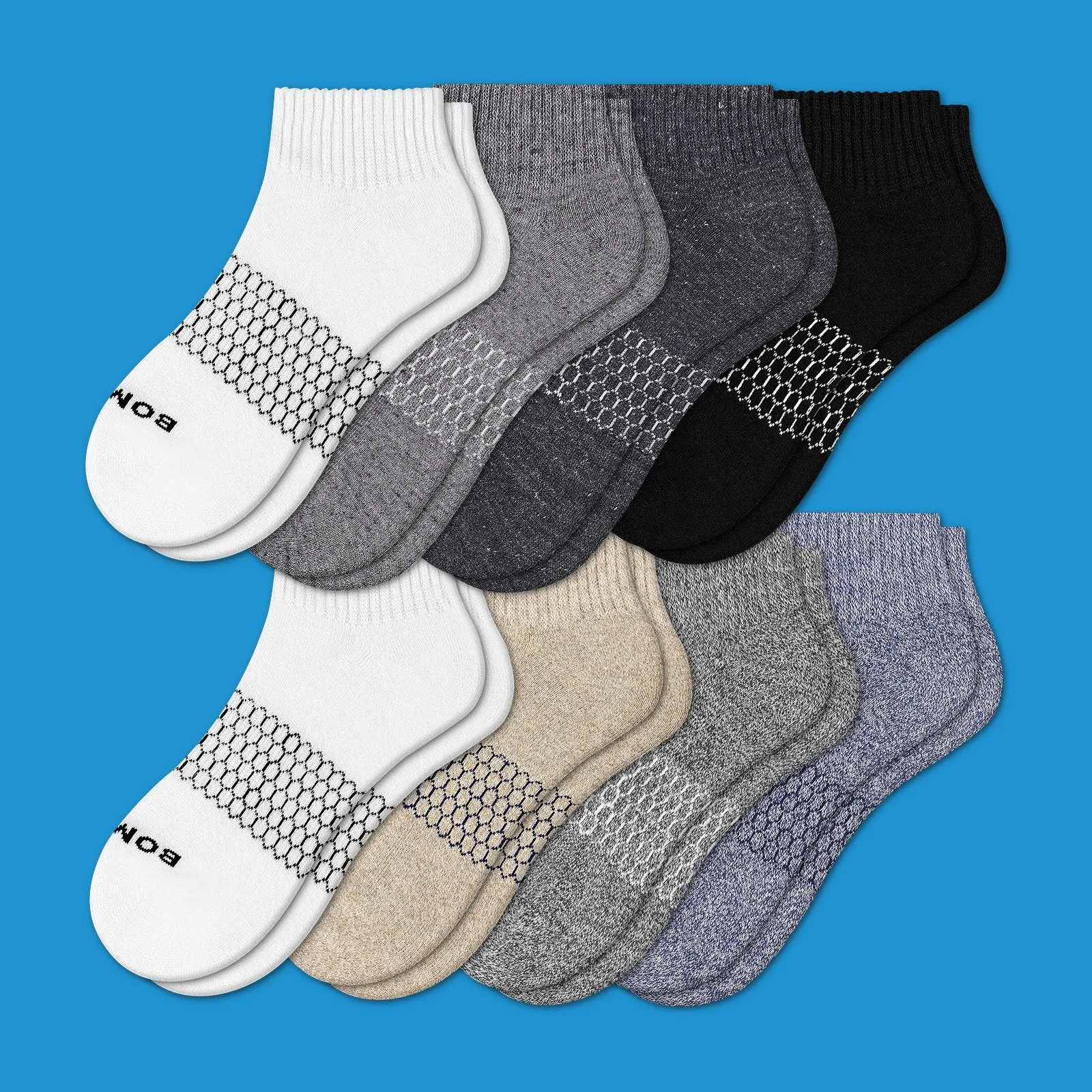 Women's Quarter Sock 8-Pack