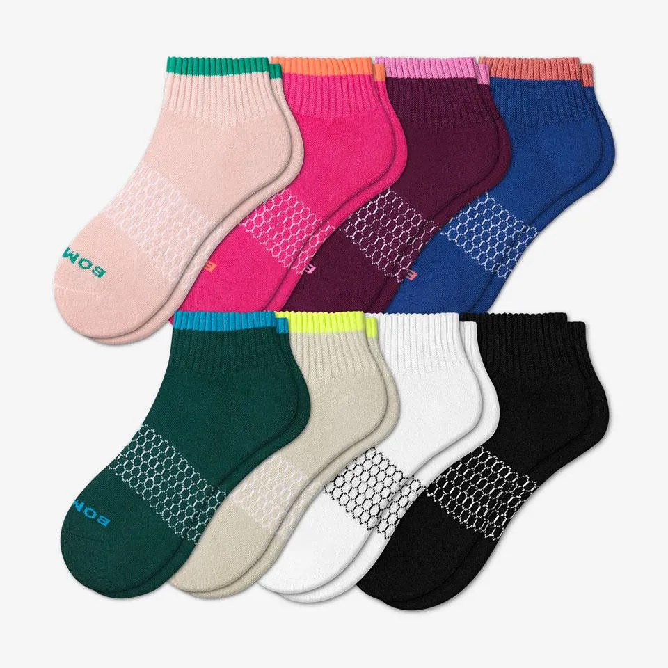 Women's Quarter Sock 8-Pack