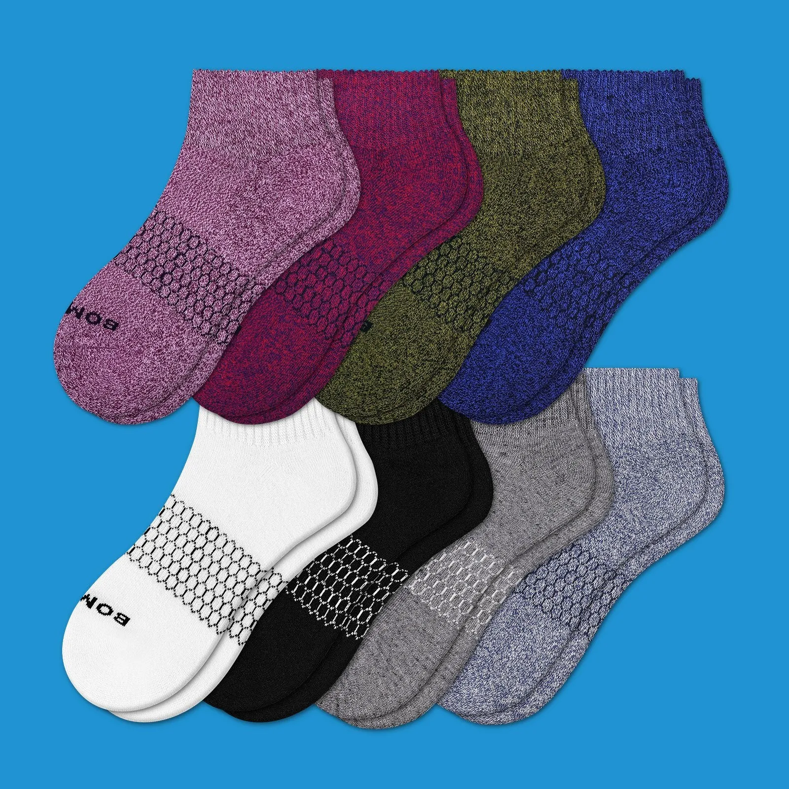 Women's Quarter Sock 8-Pack