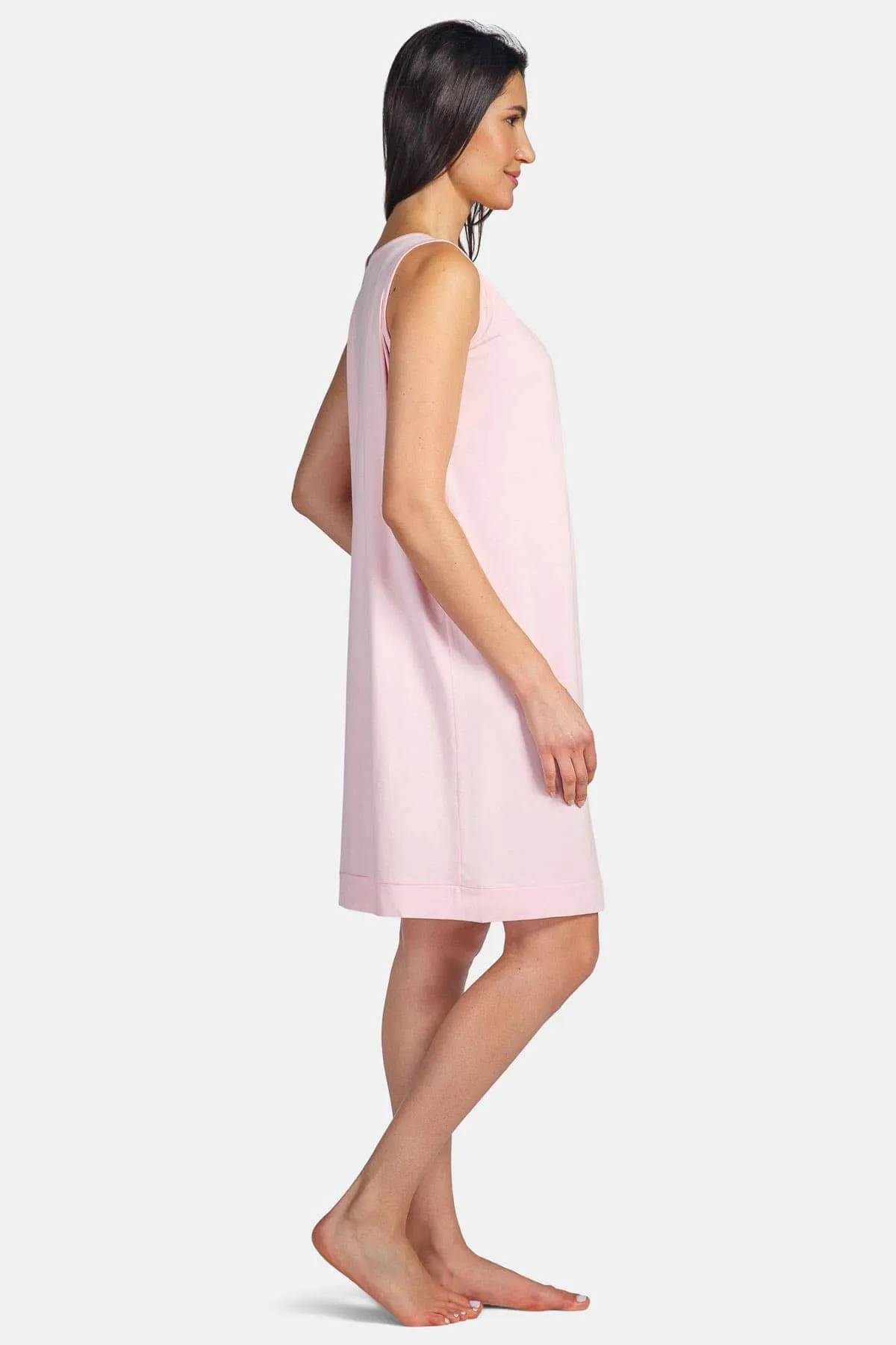 Women's Sleeveless Jersey Nightgown - Relaxed Fit