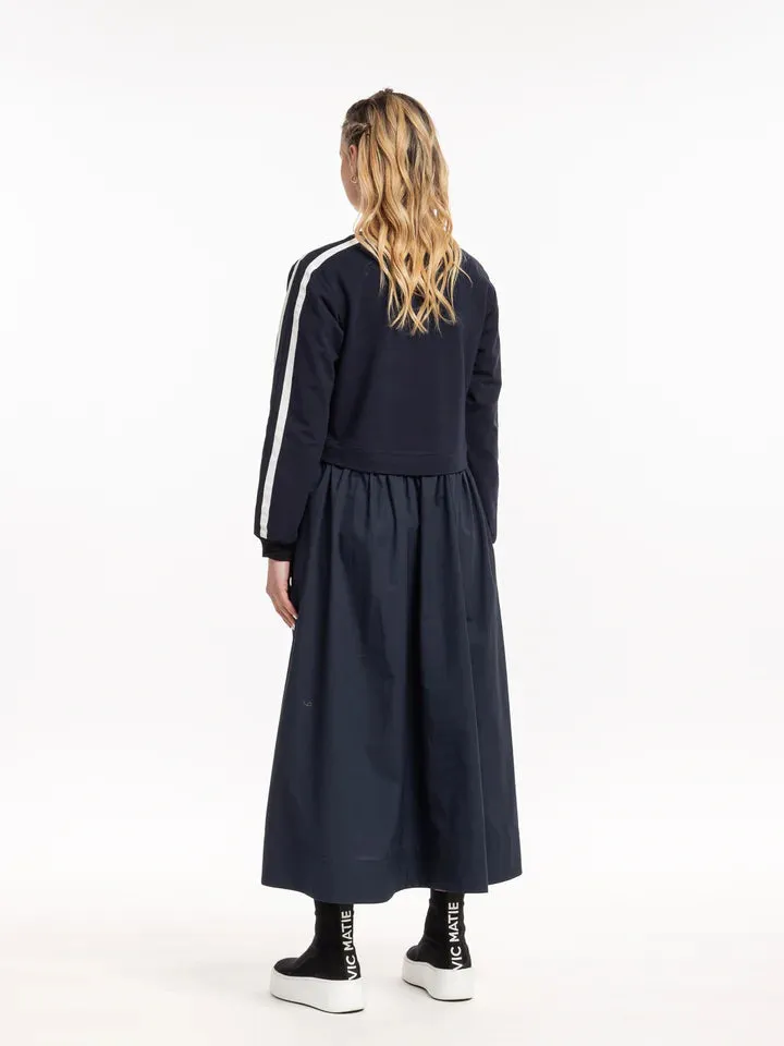 X LAB 531 Frost Noir Dress Navy