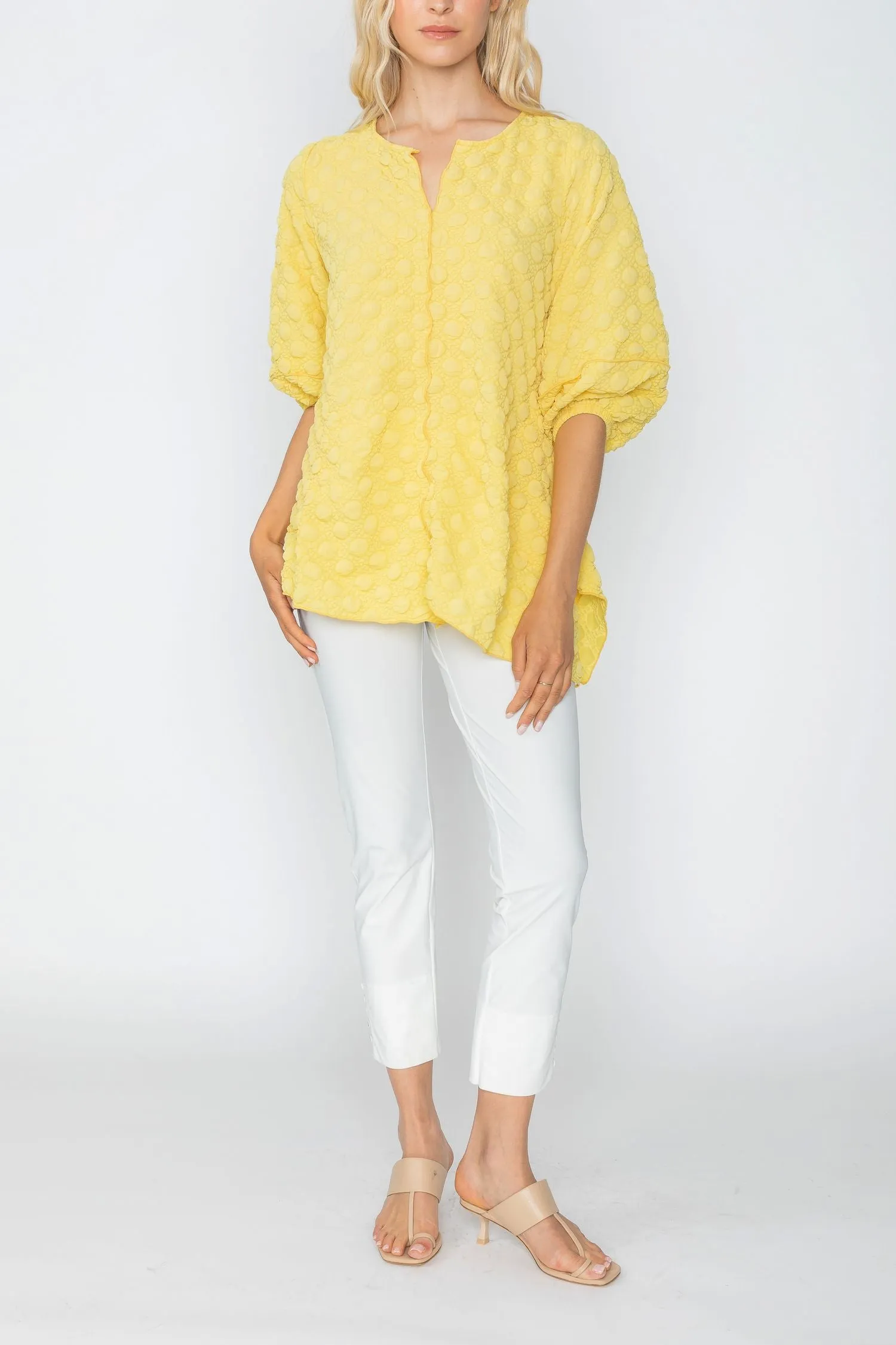 Yellow Lantern Sleeve Top