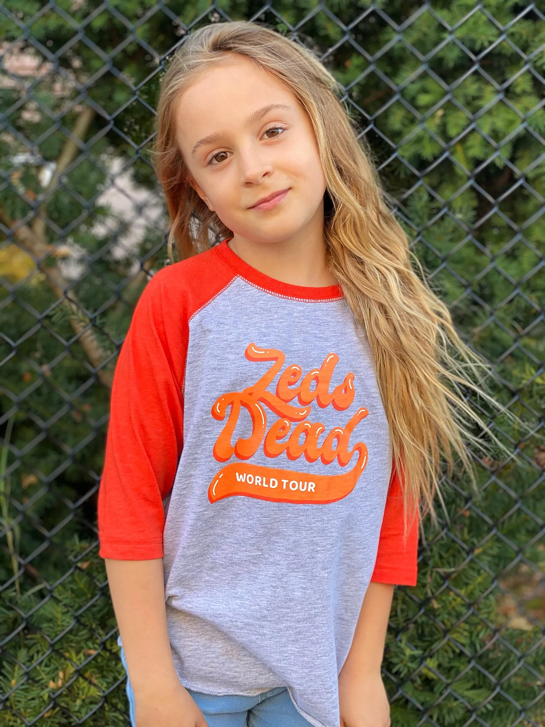 Zeds Kidz - World Tour - Youth Raglan