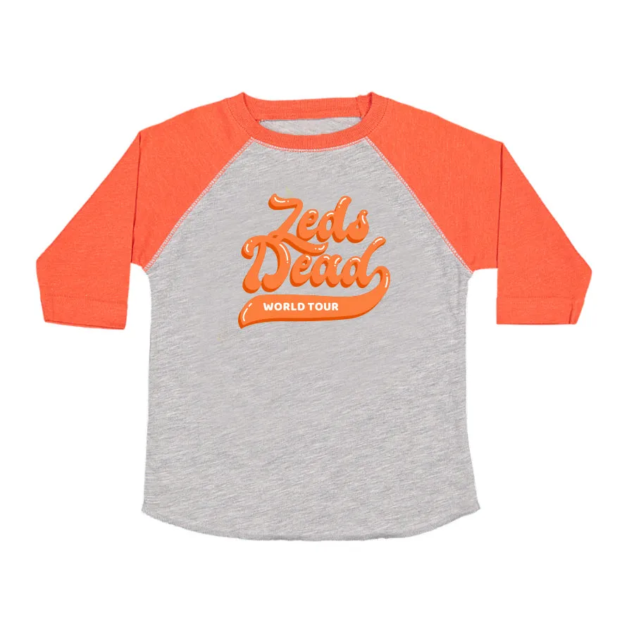 Zeds Kidz - World Tour - Youth Raglan